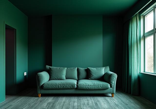 Color drenching technique