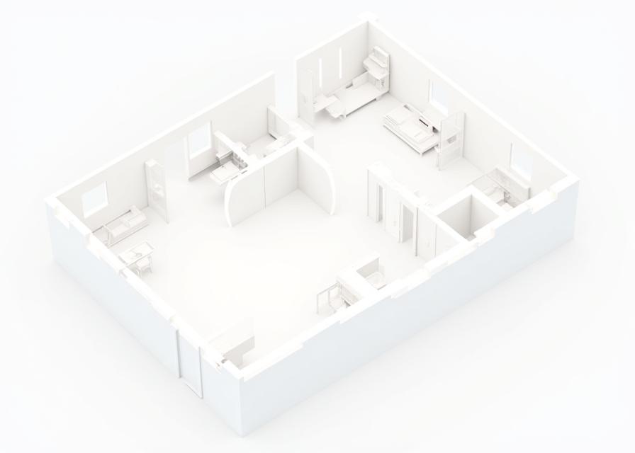 Functional apartment layout
