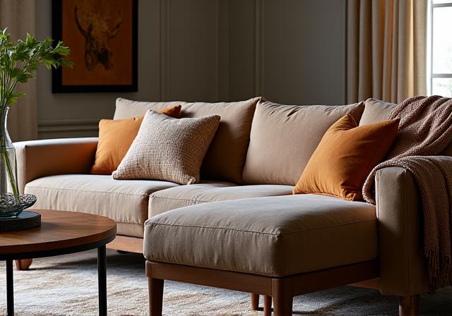 Handcrafted living room furniture