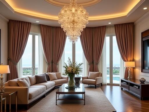 Luxury villa interior
