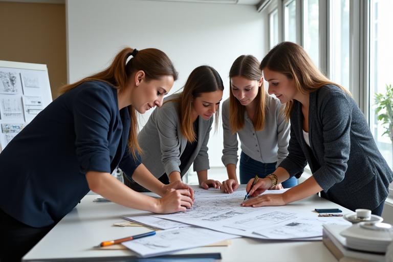 Professional design team