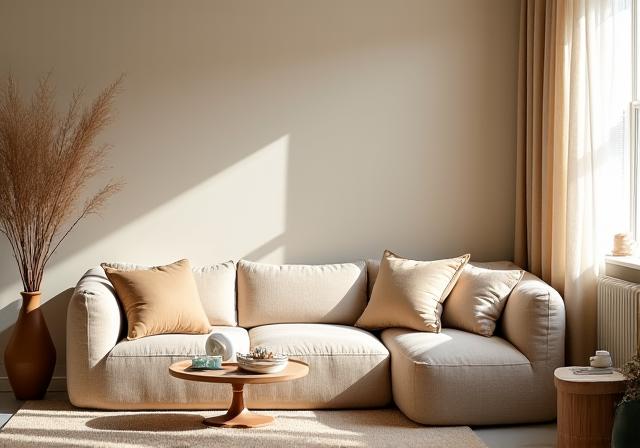 Warm neutral color palette